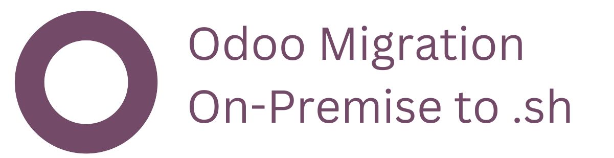 How To Migrate On-Premise Odoo to odoo.sh