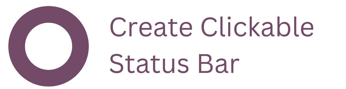 How To Create Odoo Clickable Status Bar
